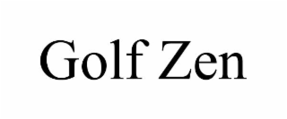 golf zen