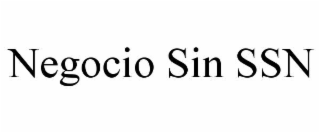 negocio sin ssn