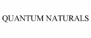 quantum naturals