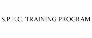 s.p.e.c. training program