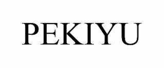pekiyu