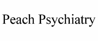 peach psychiatry