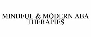 mindful & modern aba therapies