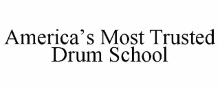 america’s most trusted drum school