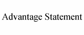 advantage statement