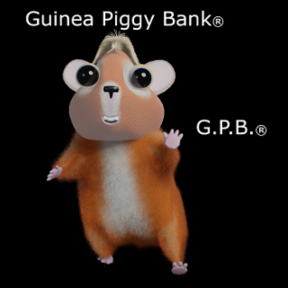 guinea piggy bank g.p.b.