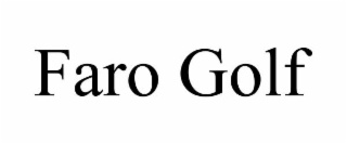 faro golf