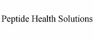 peptide health solutions