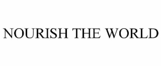 nourish the world