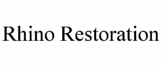 rhino restoration