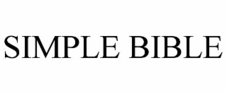simple bible