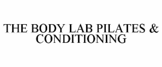 the body lab pilates & conditioning