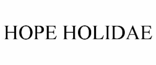 hope holidae
