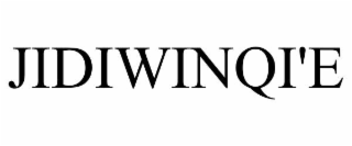 jidiwinqi'e