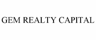 gem realty capital