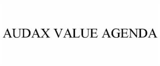 audax value agenda