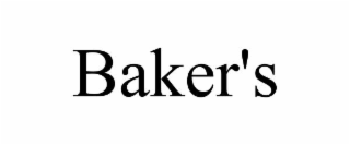baker's