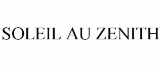 soleil au zenith