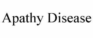 apathy disease