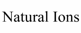 natural ions