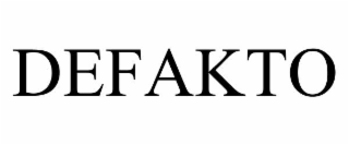 defakto