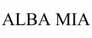 alba mia