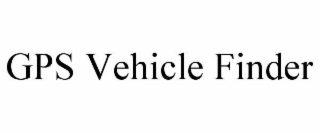 gps vehicle finder