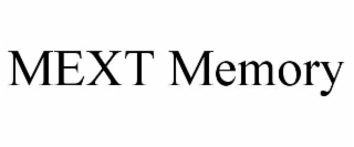 mext memory