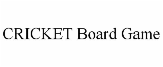 cricket board game
