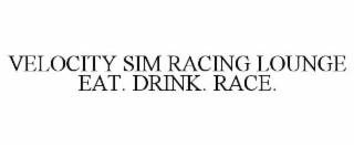 velocity sim racing lounge eat. drink. race.