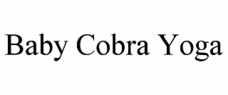 baby cobra yoga
