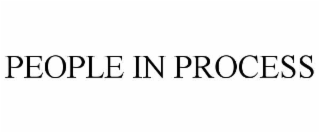 people in process
