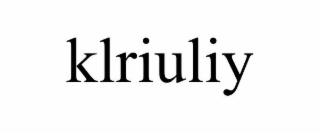 klriuliy