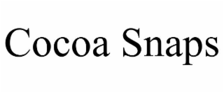 cocoa snaps