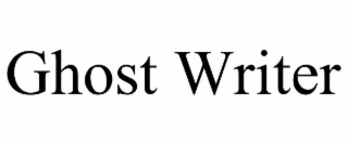 ghost writer