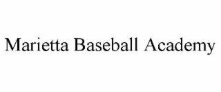 marietta baseball academy