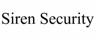 siren security