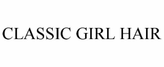classic girl hair