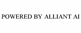 powered by alliant ai