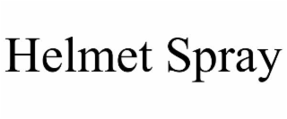 helmet spray