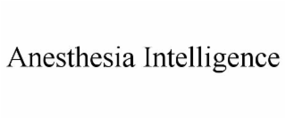 anesthesia intelligence