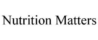 nutrition matters