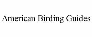 american birding guides