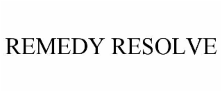 remedy resolve