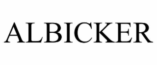 albicker