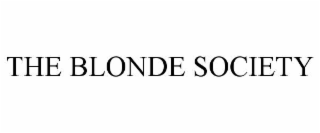 the blonde society