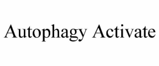 autophagy activate