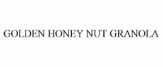 golden honey nut granola