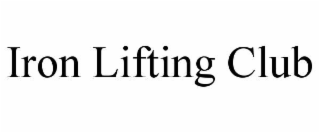iron lifting club