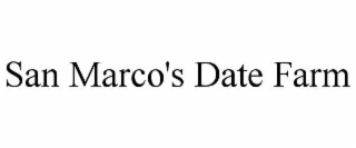 san marco's date farm